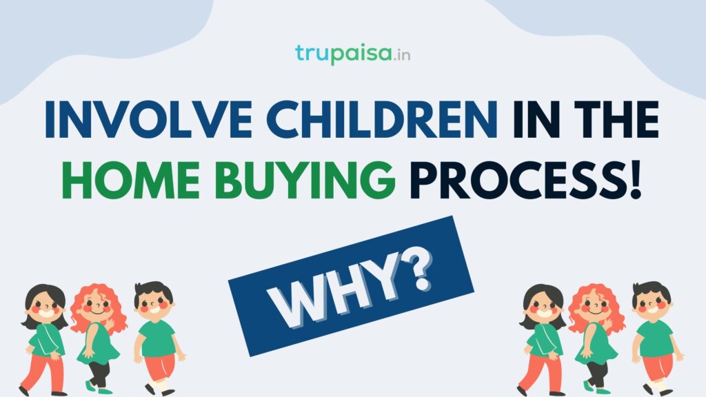 children in home buying process